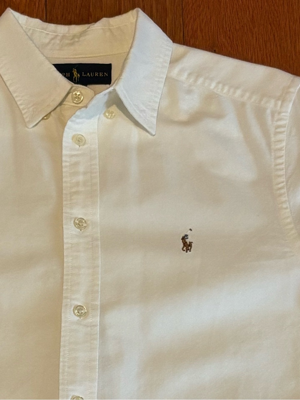 Ralph Lauren White Oxford Shirt - Picture 10 of 10
